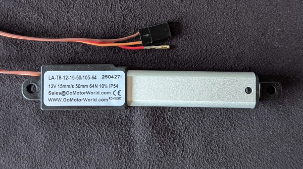 50mm Linear Aktuator mit integriertem Regler THOR2-12-GMW