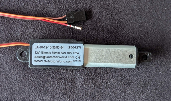 30mm Linear Aktuator mit integriertem Regler THOR2-12-GMW