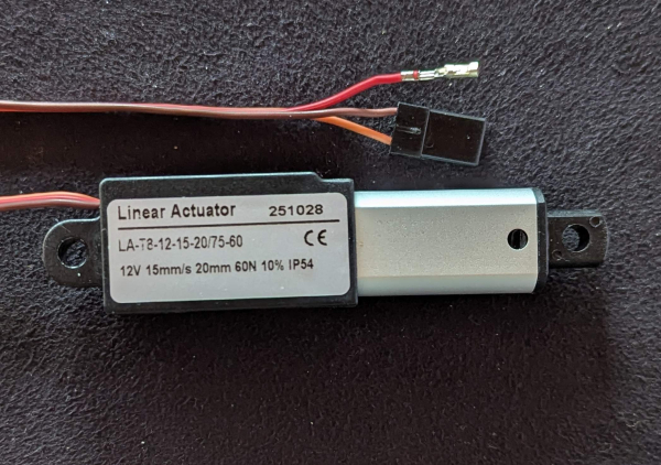 20mm Linear Aktuator mit integriertem Regler THOR2-12-GMW